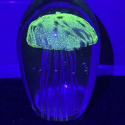 4.5” Glow In The Dark Jellyfish - UV Activated