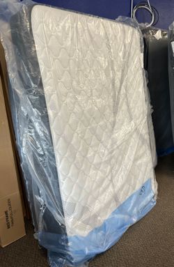 New Mattress in Plastic Wrap