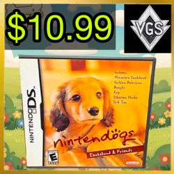 *RETRO* Nintendogs: Dachshund & Friends – Nintendo DS – 2005