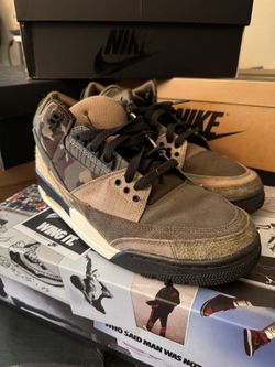 Air Jordan 3 Retro Patch Work Size 9.5