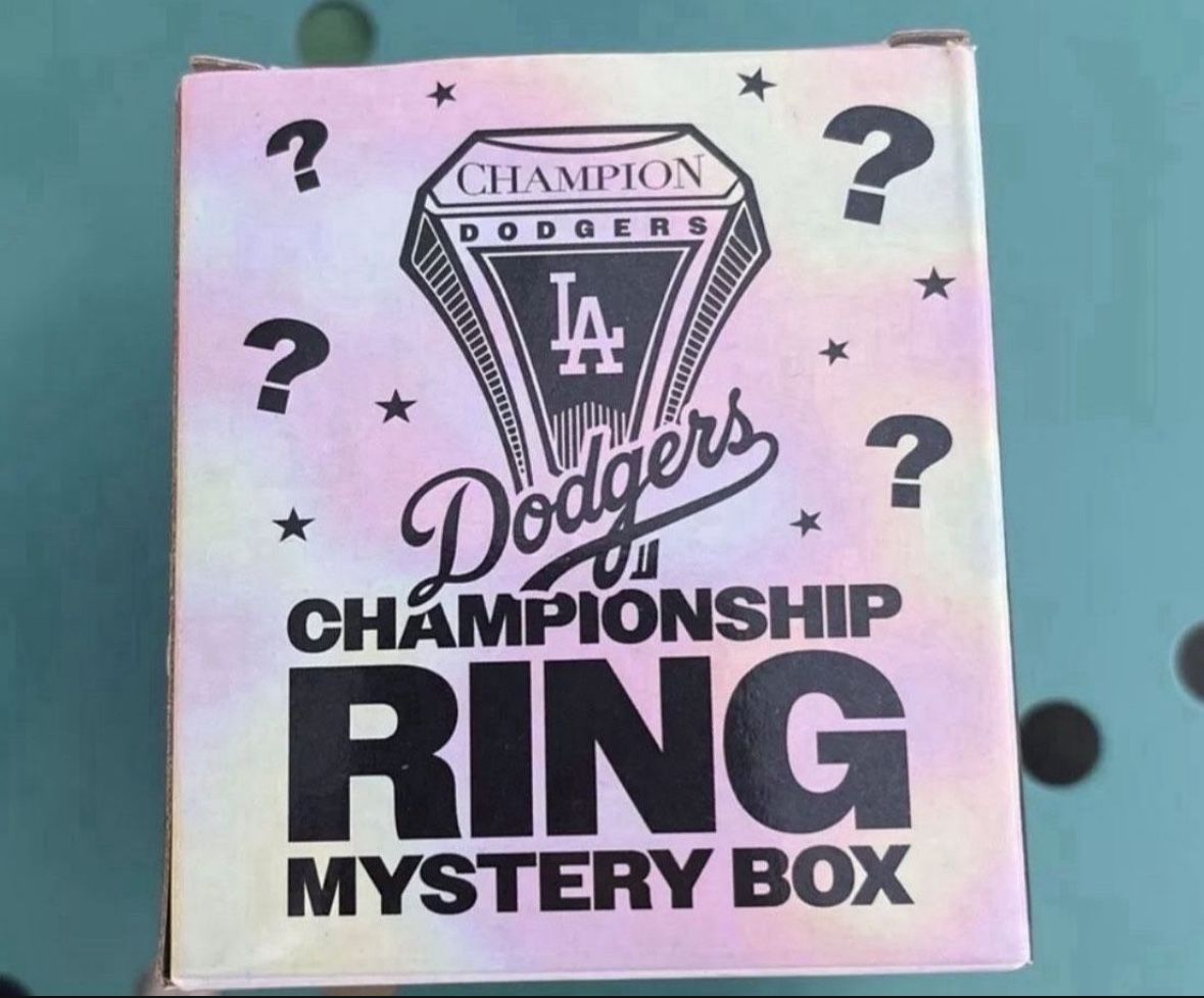 1965 World Series Mystery Replica Ring SGA 8/23/22 Los Angeles DODGERS 💥