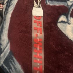 Off White keychain 