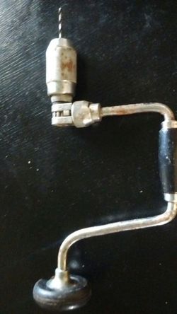 Old hand drill
