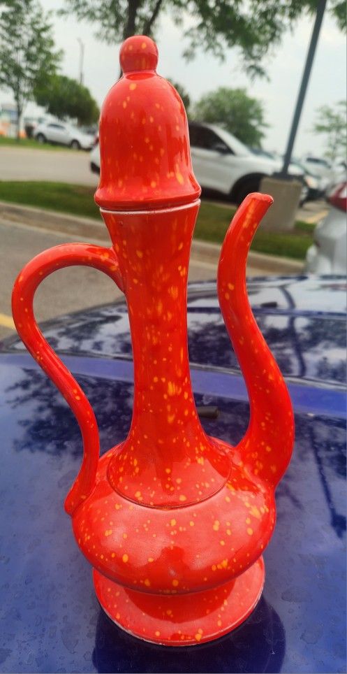 1960/70s Bright Orange Aftaba 