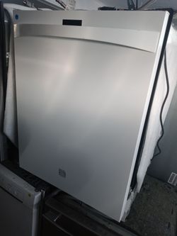 Kenmore Elite white dishwasher with stainless tub - Free delivery