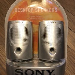 Sony Passive Speaker System with Stereo Mini-Plug Input