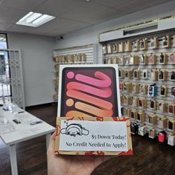 Apple IPad Mini 7 Tablet - Pay $5 To Take It Home Today and pay the rest later.