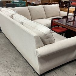 2pc Sectional Sofa Couch (Made In USA)