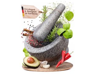 Mortar and Pestle Set - 6 Inch
