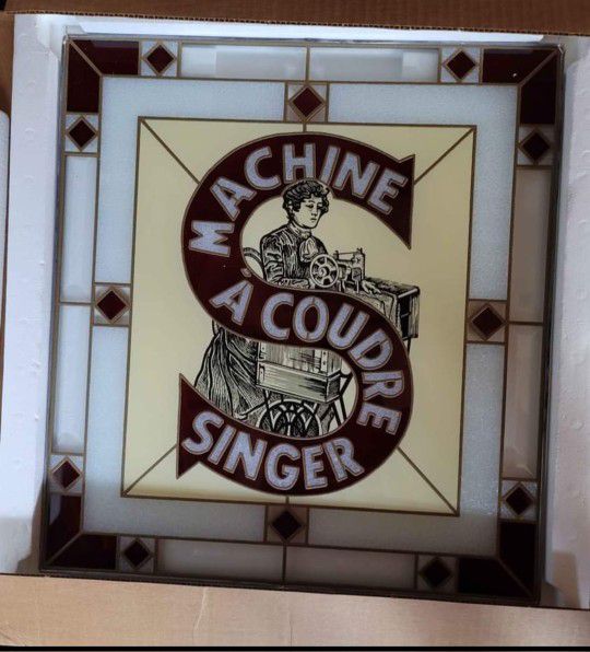 Singer Sewing Machine Stain Glass NEW