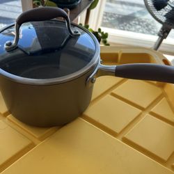 Anolon Advanced Home Cooking Pot 3/4 Quart With Lid 