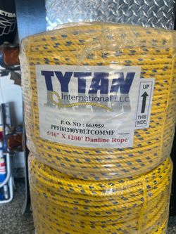Commercial Lobster trap rope 1200 foot spool new