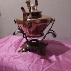Victorian Antique Copper Kettle