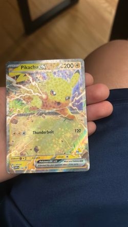 Pikachu ex Pokémon Card SVP 106 Holo