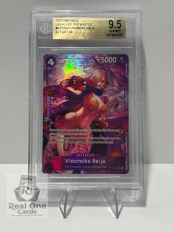 One Piece TCG - Vinsmoke Reiju Alt Art SR #OP12-063 BGS 9.5 Gem Mint
