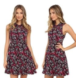 Never Worn Rebecca Taylor Floral Sleeveless Genuine Silk Dress Size 2