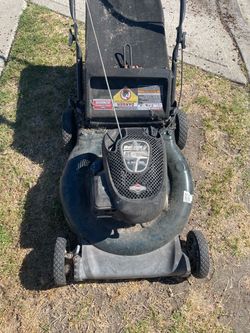 Bolens Gas Push Lawn Mower with Bag
