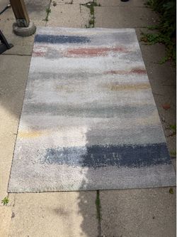 5x7 striped area rug
