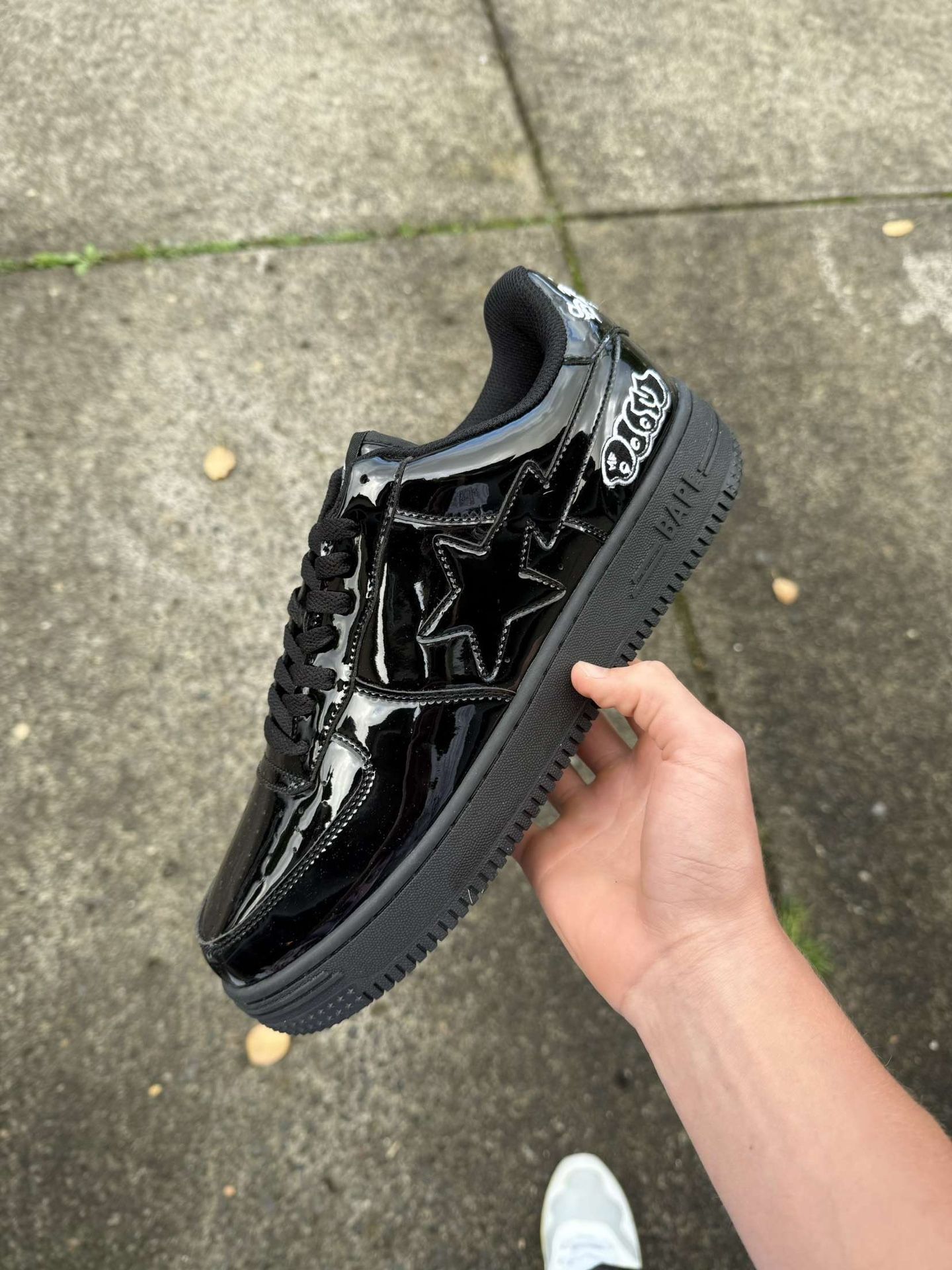 Bapesta x MF DOOM (Black Dusk) Concept Bape Sneakers - Multiple Sizes (8,9,10,11,12,13) New