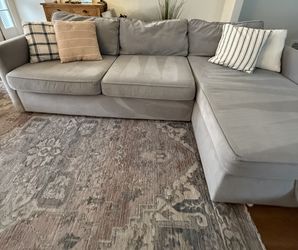 West Elm 2-piece Chaise Sectional 101”