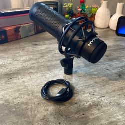 HyperX QuadCast S RGB USB Condenser Microphone - Black 