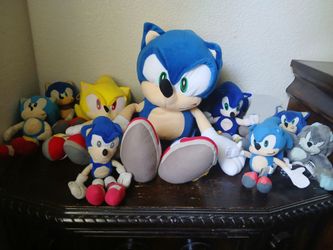Sonic The Hedgehog Plush Bundle