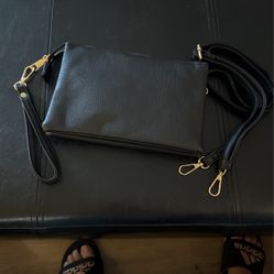 New Black Purse