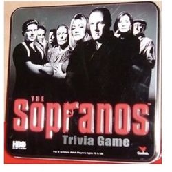 New Sealed 2004 HBO Sopranos Trivia Board Game in Collectors Tin