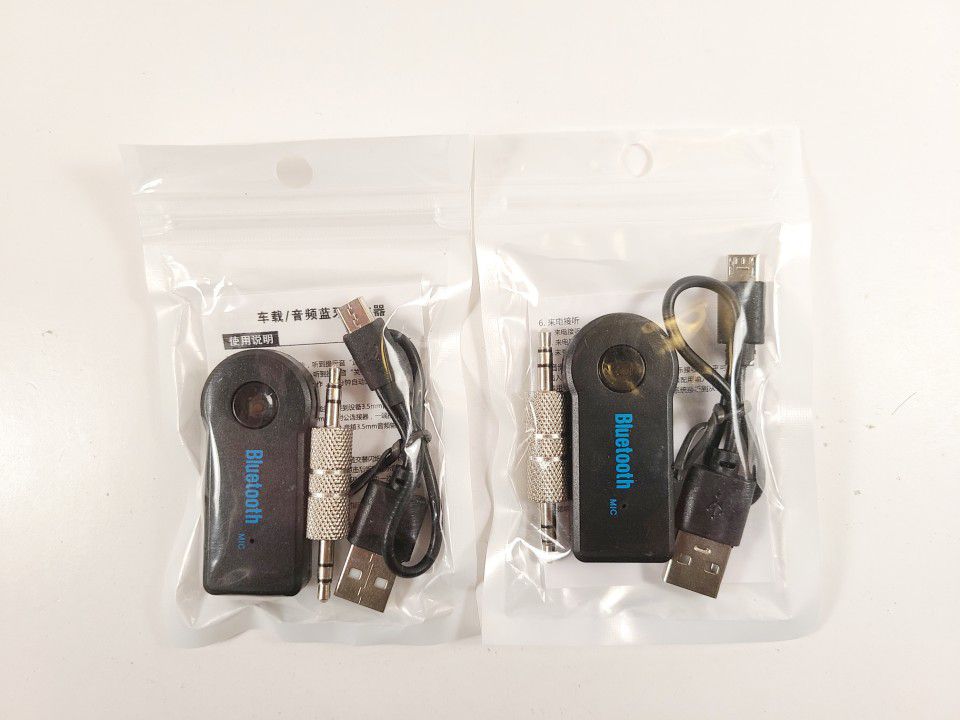 2X Bluetooth Receiver Adapters 