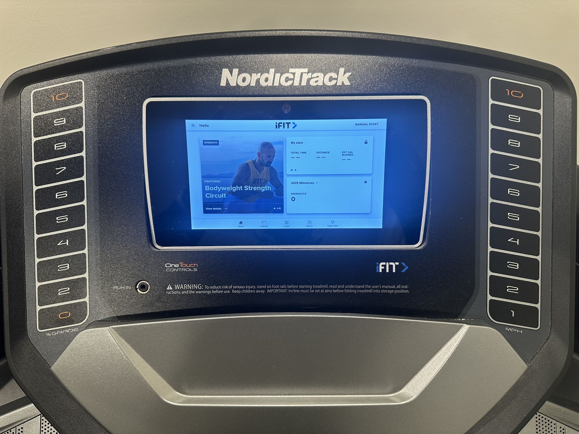 Treadmill- Nordic track