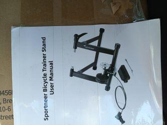 Bicycle Trainer And Stand