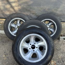 ChevyS10 Rims And Tires In Good Condition 