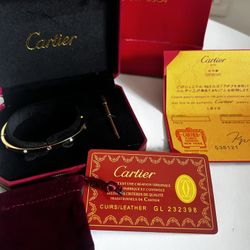 Cartier Bracelet Size 17 