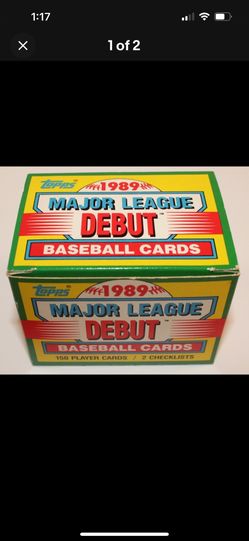 1989 Topps Major League Debut Set