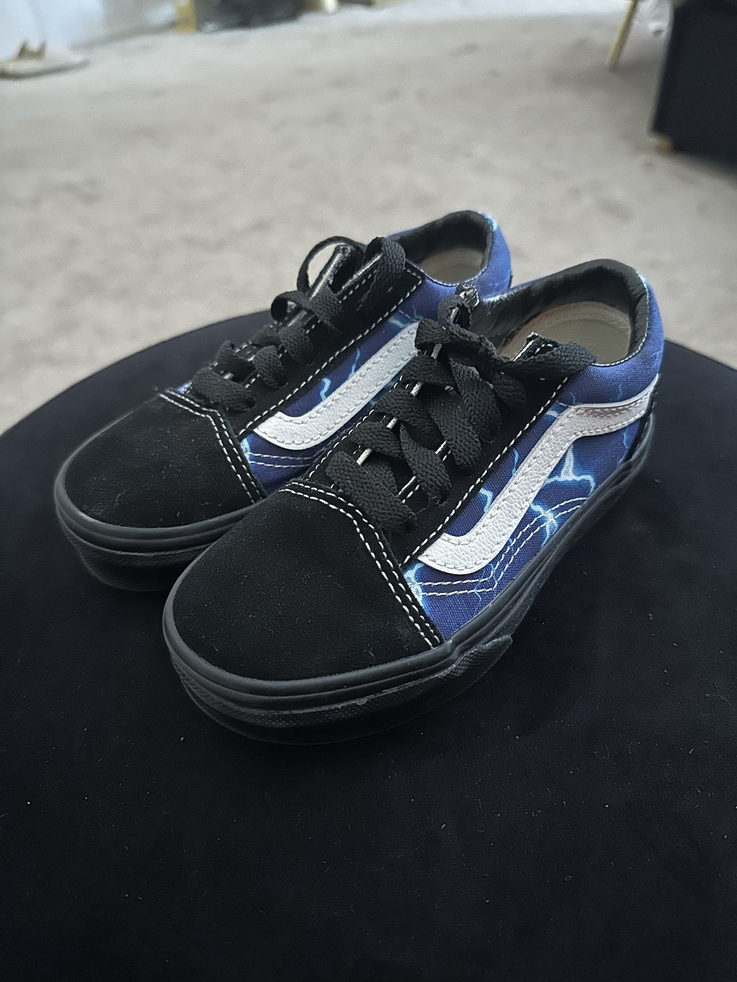 Vans Toddler 10.5c Black And Blue