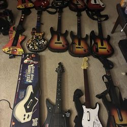 Guitar hero guitars