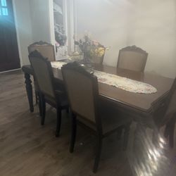 Dining Room Table And Chairs