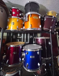 Drum Toms and bass drum To Complete Your Drum Set !!$25 And Up !