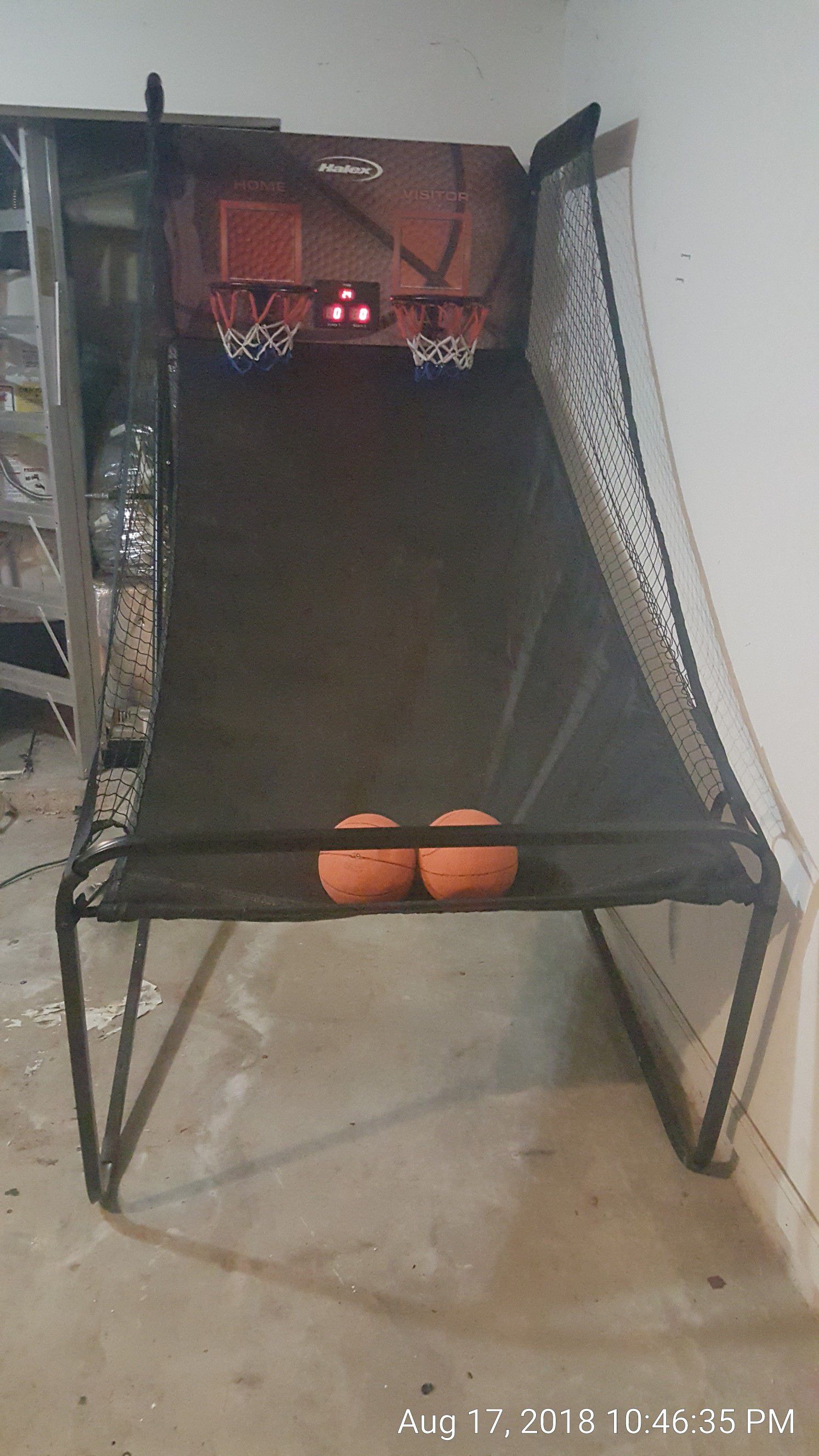 Indoor Basketball Arcade