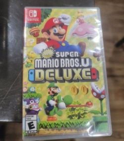 NINTENDO SWITCH SUPER MARIO BROS U DELUXE BRAND NEW FACTORY SEALED