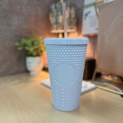 16oz Starbucks Cup White/ Mint Green