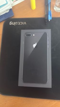 Empty box iPhone 8 Plus space grey