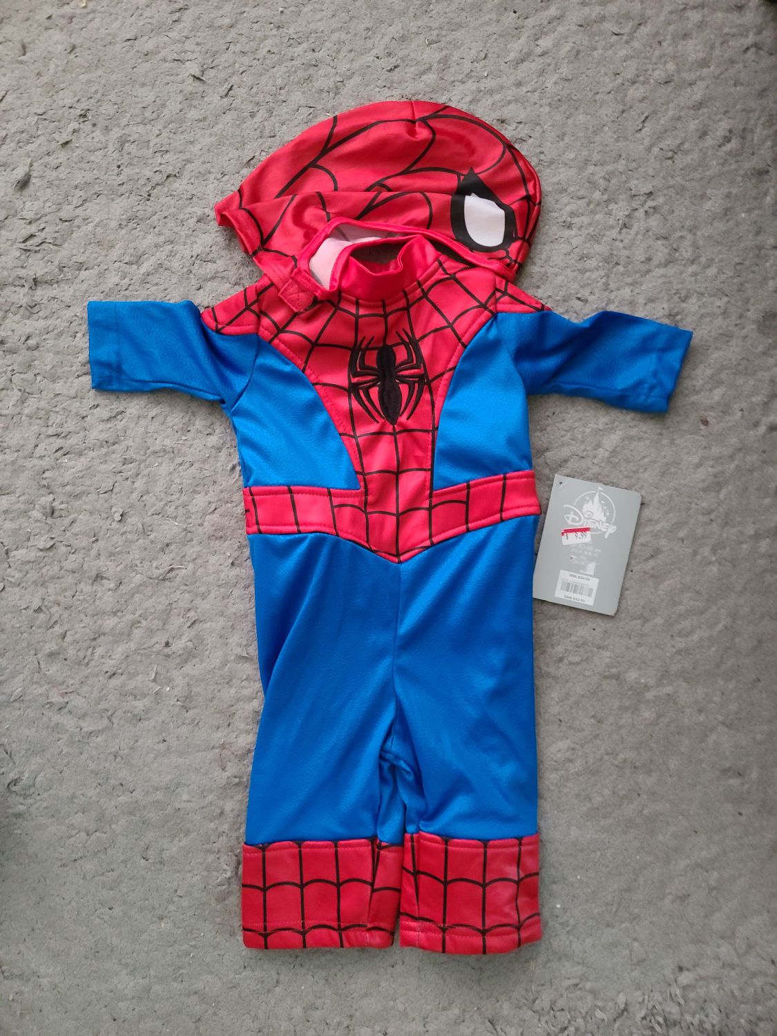 Spider-Man 3-6 month Disney store costume