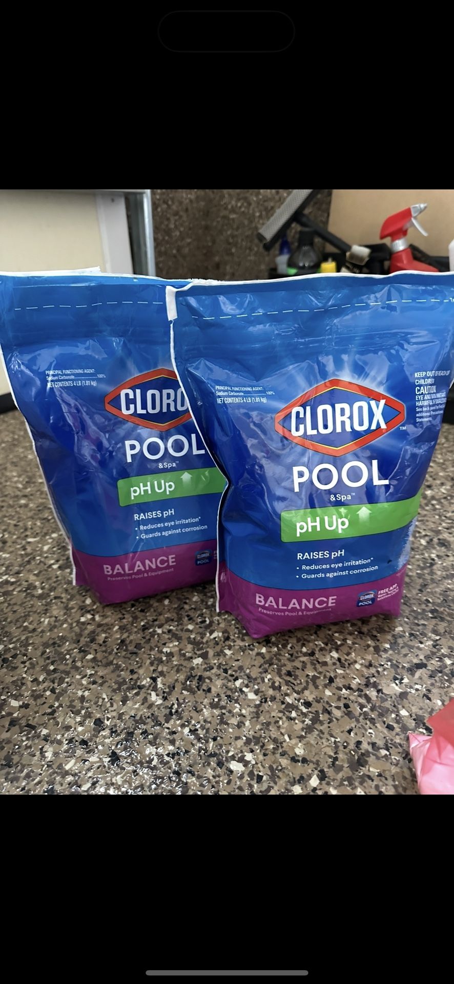 Clorox Pool & Spa Swimming Pool pH Up - x2 Bags