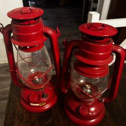 Metal Oil Lanterns