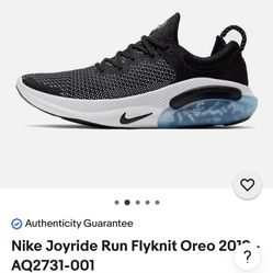 Lightly Used Nike Joyride Flyknit Sneakers