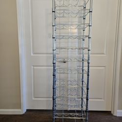 IKEA Metal Wine Rack 48 Bottle Capacity