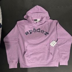 Purple VVS Sp5der Hoodie