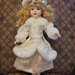 Victorian Porcelain Doll 