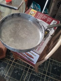 15" XL  Fry Pan Or Outdoor Camping/outside Cooking Pan Asking $20